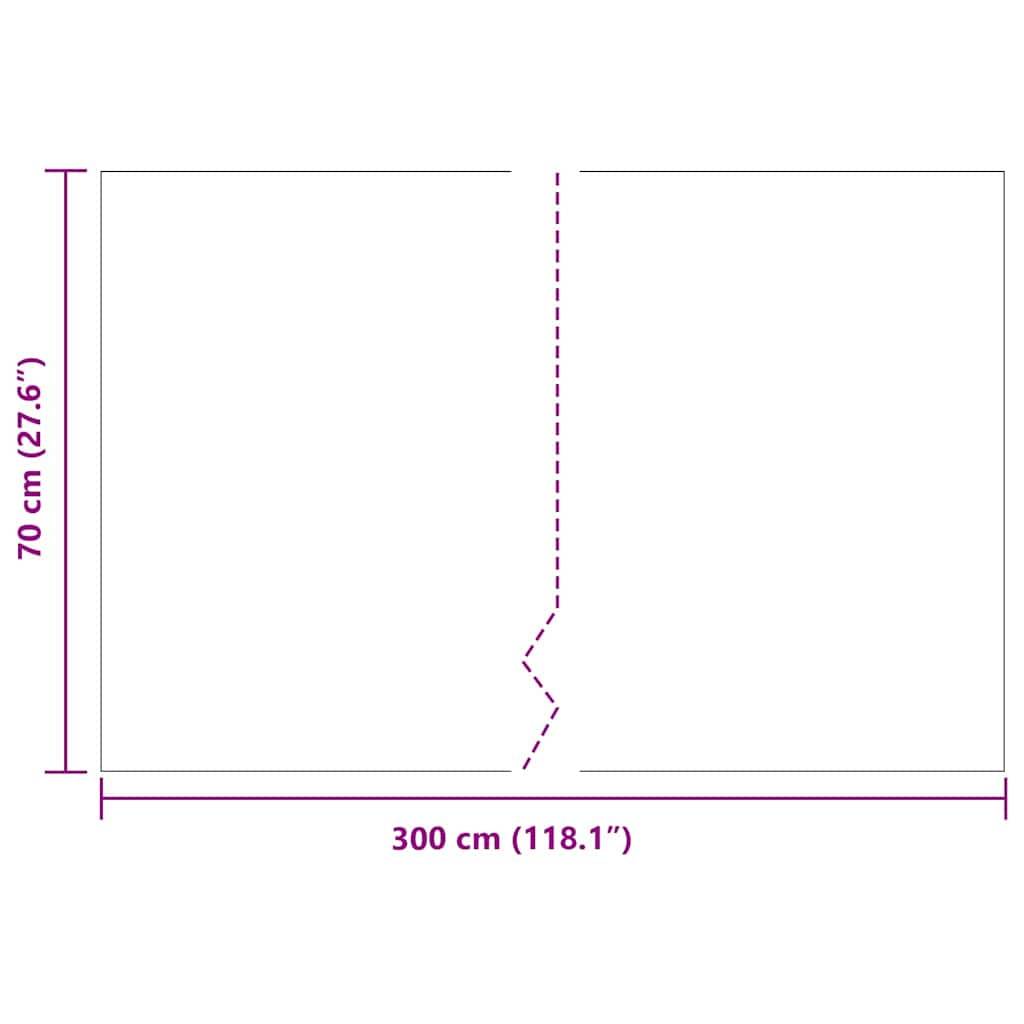 PANGIVO - Barrière anti-racines polyéthylène noir 300 x 70 cm, poids:3.3kg - PANGIVO - Image 9