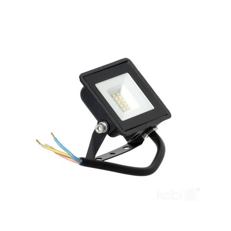Projecteur LED MH 10W 4000K IP65 noir blanc naturel - Image 4