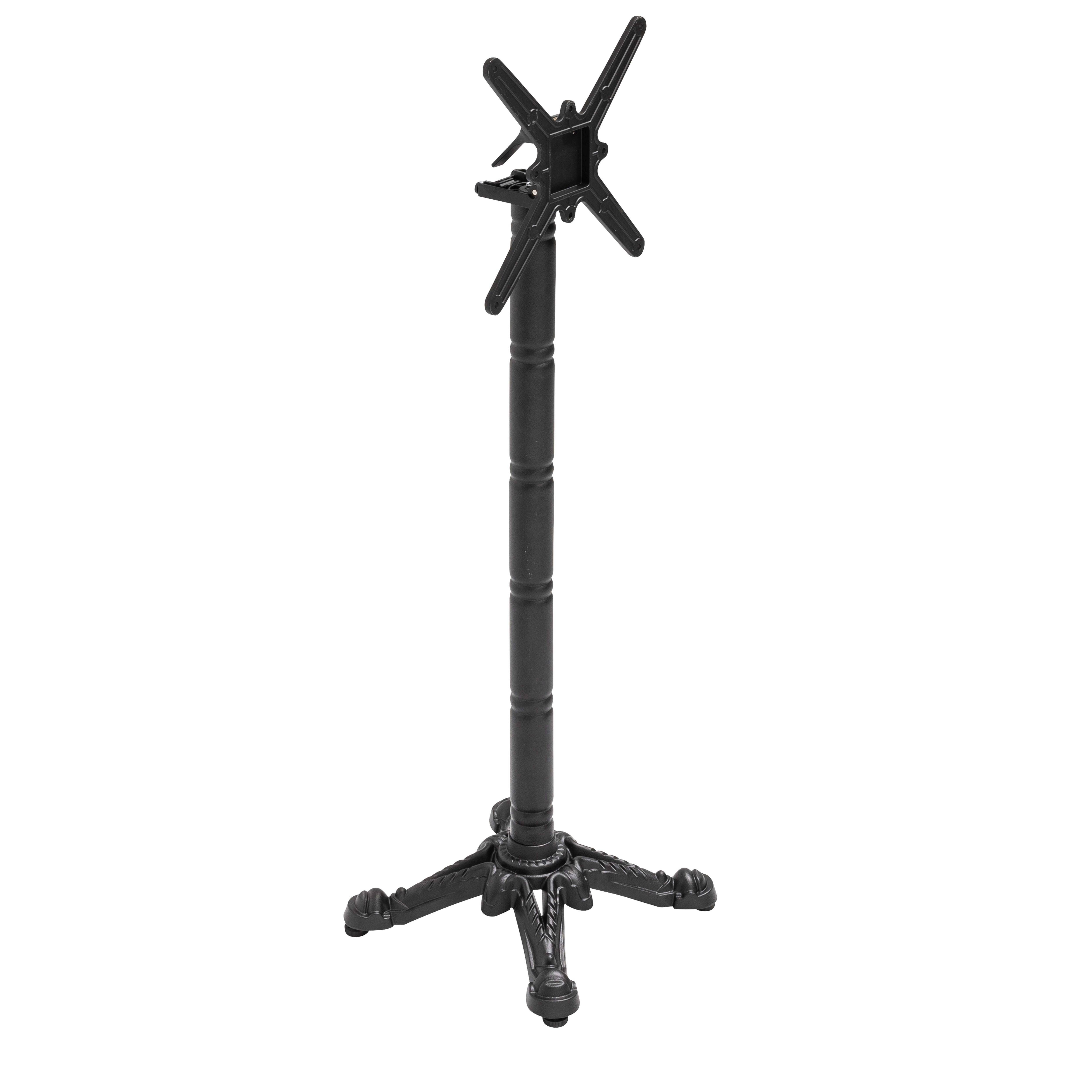 Oviala - Pied de table avec système inclinable 108 cm en fonte noir Versailles Versailles - Oviala - Image 2