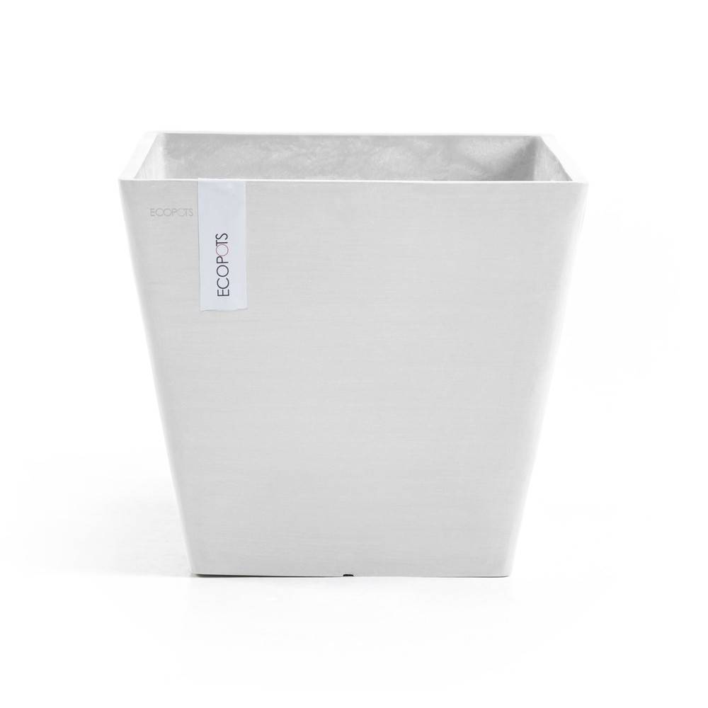 Ecopots - Pot Rotterdam 50 Pure White ECOPOTS - Image 1