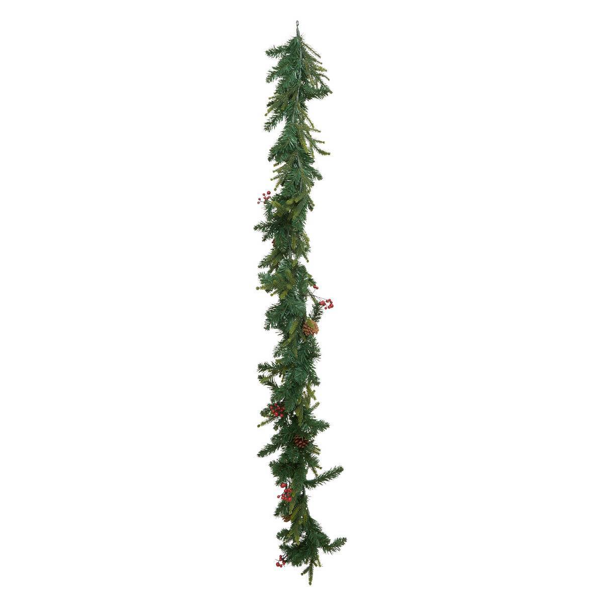 Atmosphera - Guirlande LED baies et pommes de pain l.1,8m vert - Atmosphera Créateur d'intérieur - Image 3
