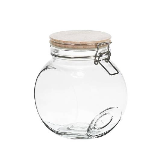 Cook Concept - Bocal de Conservation "Bois" 1,7L Transparent - Image 2