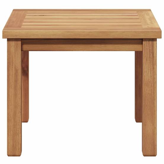 Table basse bois de teck massif marron 45 x 45 x 36 cm - PANGIVO - Image 5