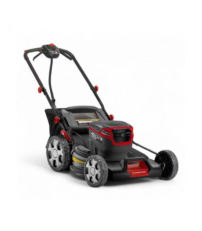 Tondeuse à gazon électrique tractée, lame 50 cm, 41 minutes d'autonomie - POPSTER BLM236H-S21 PACK - Image 1