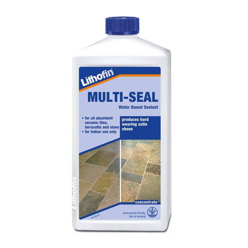 MULTI-SEAL - Film protecteur satiné pour surfaces sollicitées - Lithofin - 1 L
