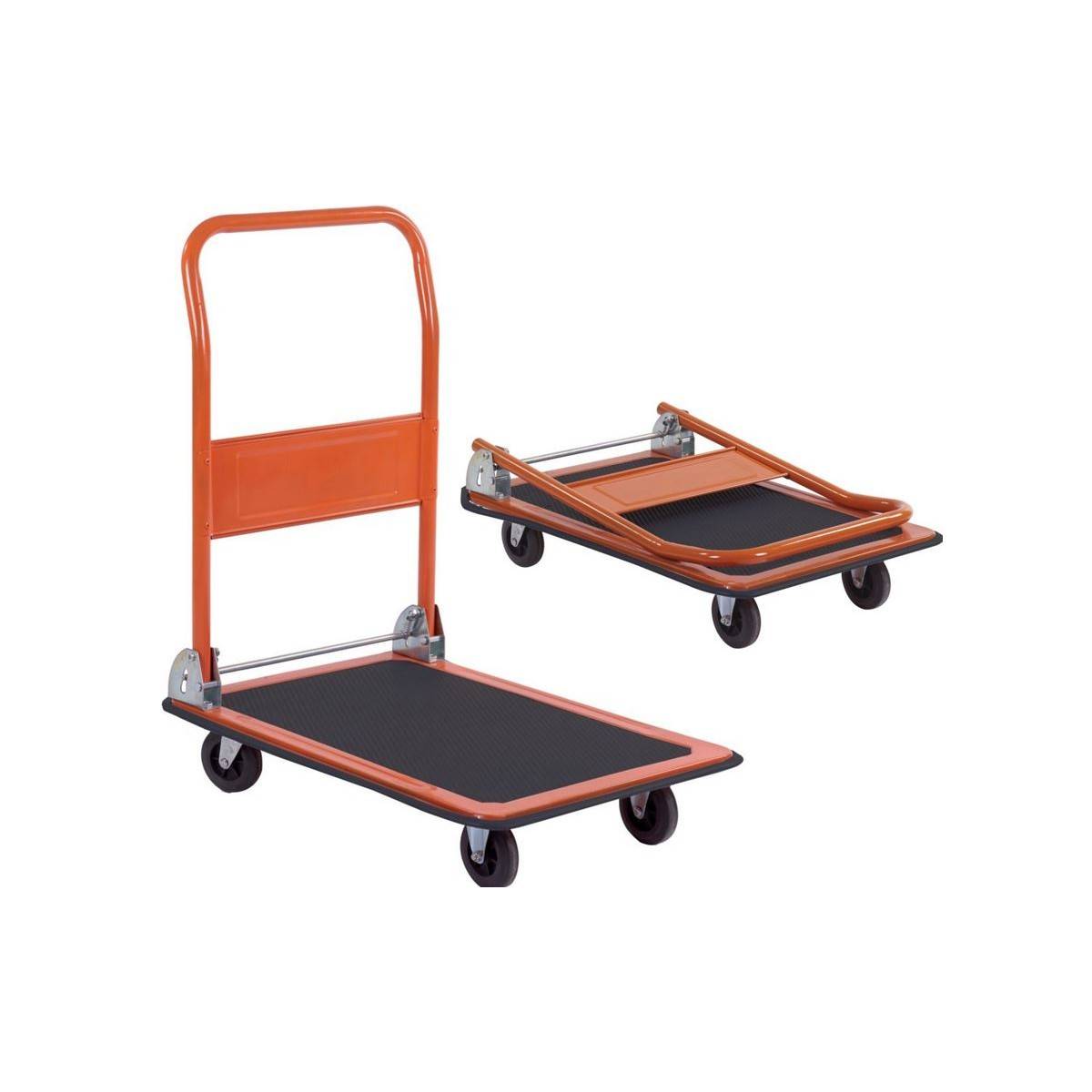 Chariot de manutention pliable 62x48 cm Charge 150 kg BRIXO - Image 1