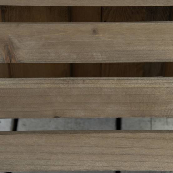 Lot de 2 supports à plantes en bois à roulettes, pour pots d'intérieur/extérieur, capacité de charge 50 kg, marron foncé - Image 10