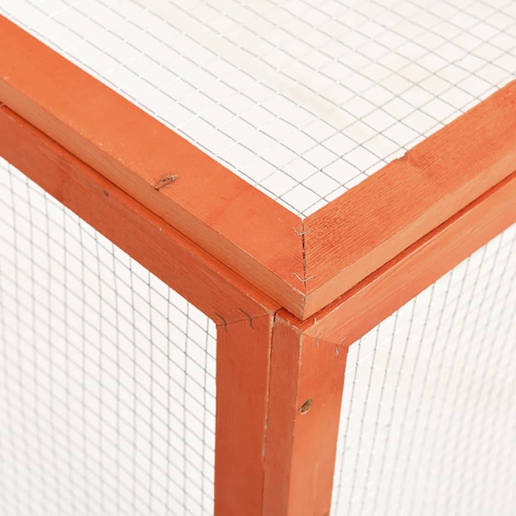 Enclos pour lapin en bois de sapin avec toit ouvrant pour jardin extérieur – ComfortXL Outdoor Living - Image 5