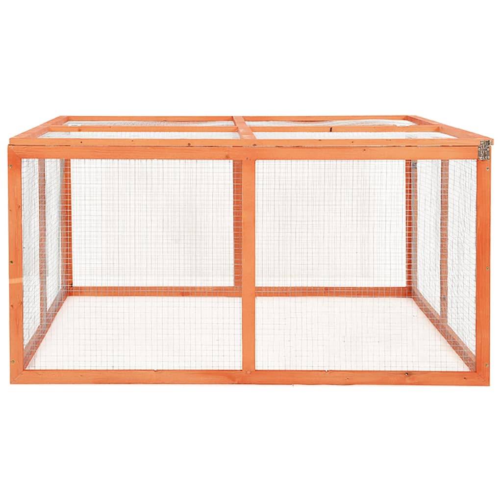 Enclos pour lapin en bois de sapin avec toit ouvrant pour jardin extérieur – ComfortXL Outdoor Living - Image 4