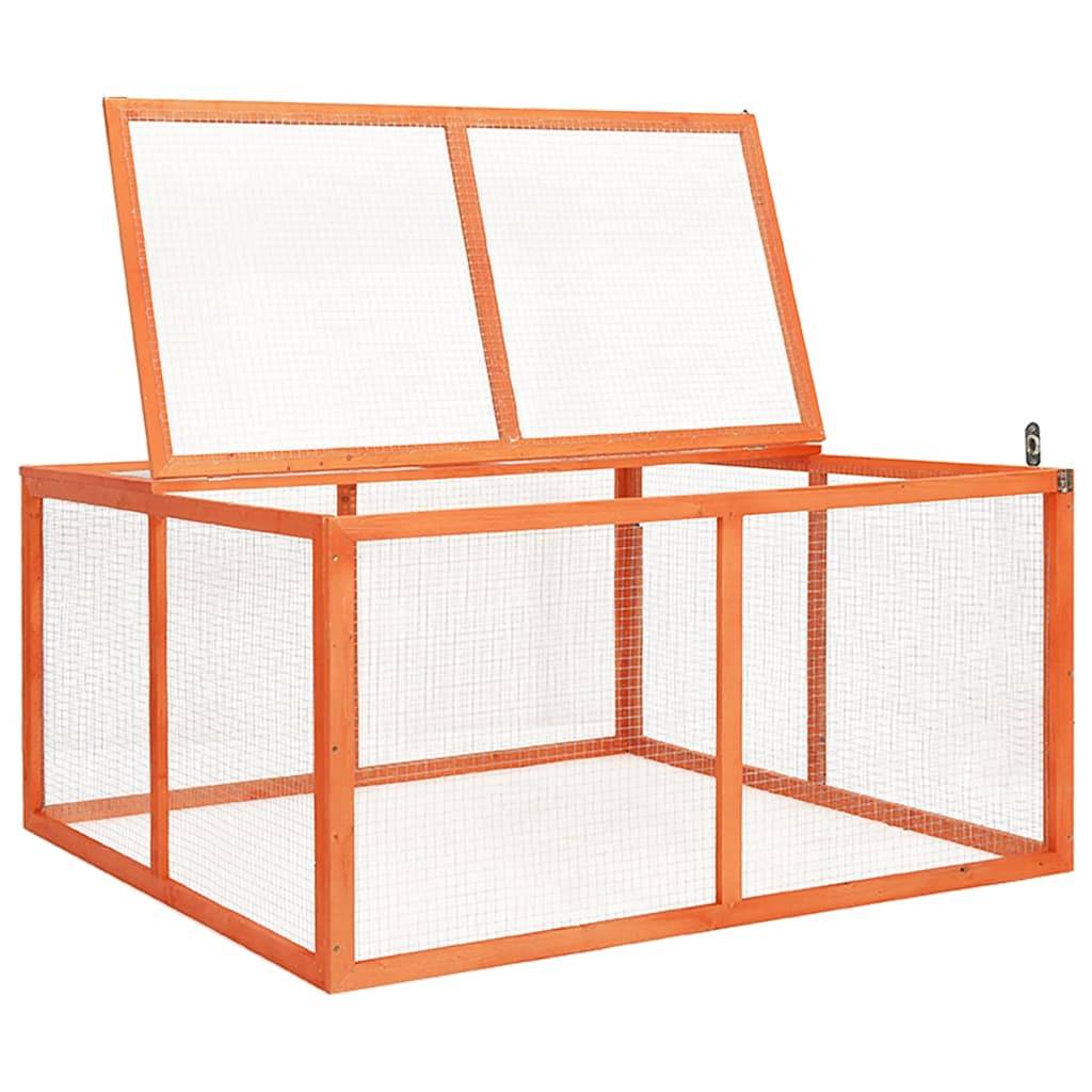 Enclos pour lapin en bois de sapin avec toit ouvrant pour jardin extérieur – ComfortXL Outdoor Living - Image 3