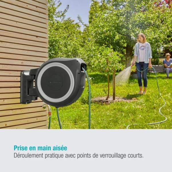 Gardena - Dévidoir automatique mural RollUp L 30 m Gardena - Image 5