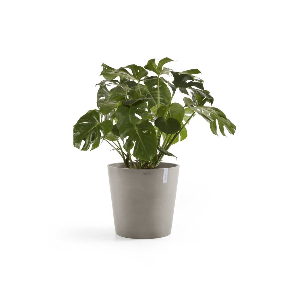 Ecopots - Pot Rond Amsterdam 60 Taupe - Ø 60 x H. 54,8 cm - 100 L ECOPOTS - Image 1