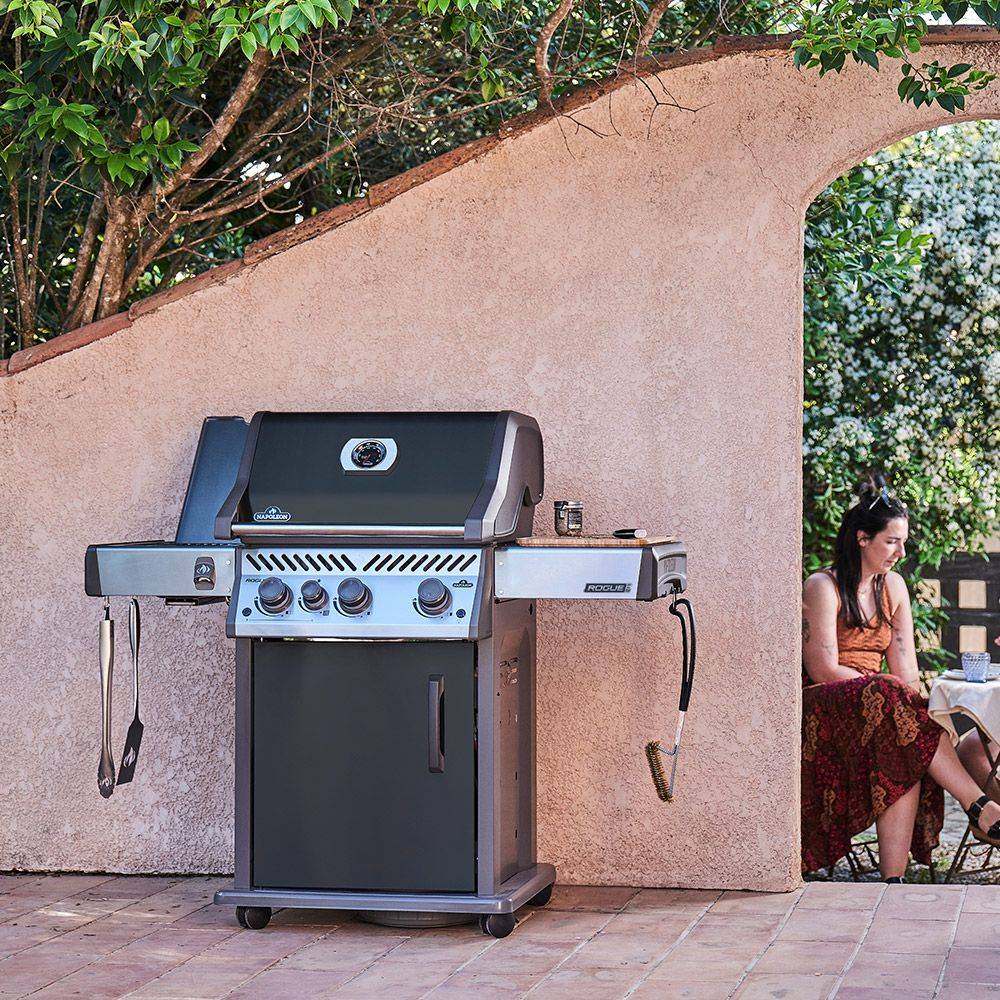 Napoleon - Barbecue à gaz Rogue PRO 425 + Sizzle Zone - Gris Anthracite - Image 2