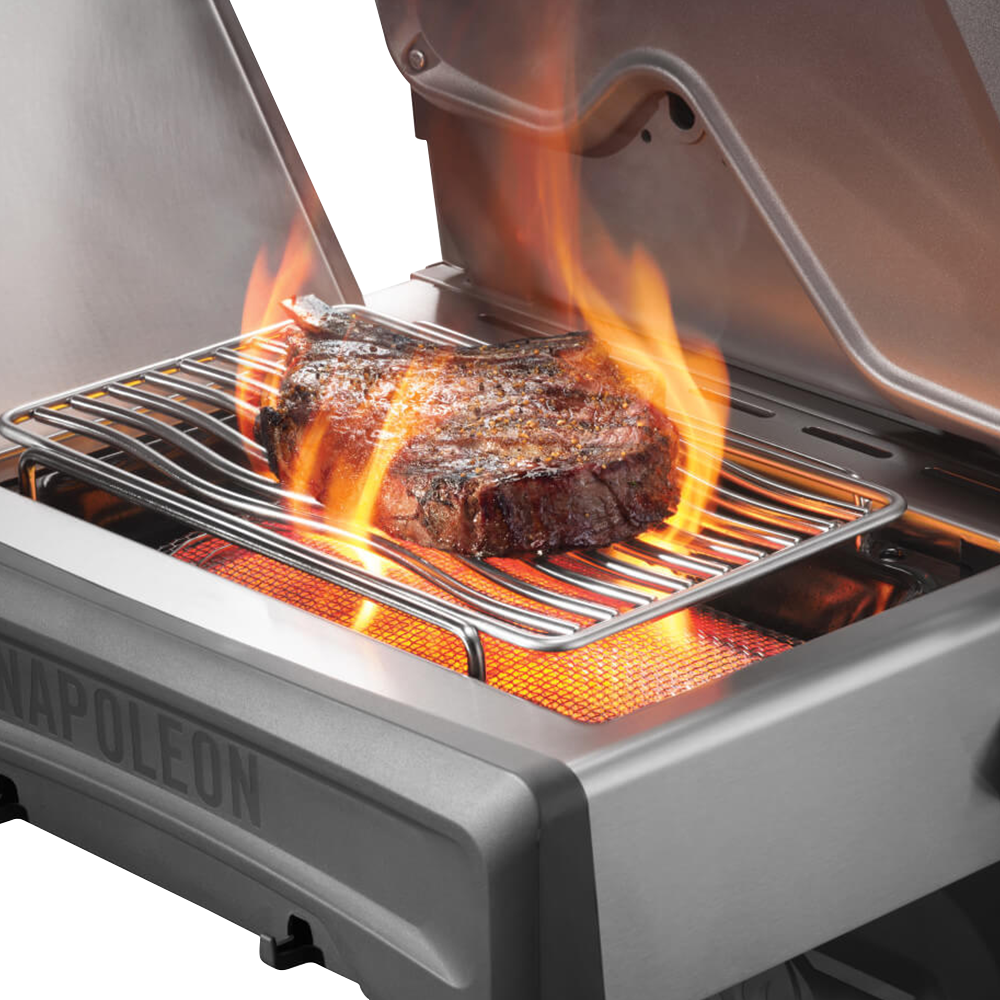 Napoleon - Barbecue à gaz Rogue PRO 425 + Sizzle Zone - Gris Anthracite - Image 3