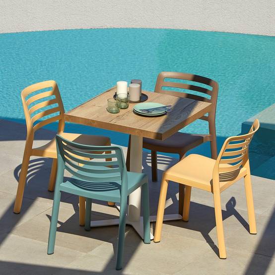 Garbar - Chaises Wind garbar plastique beige (Lot de 2) - Image 7