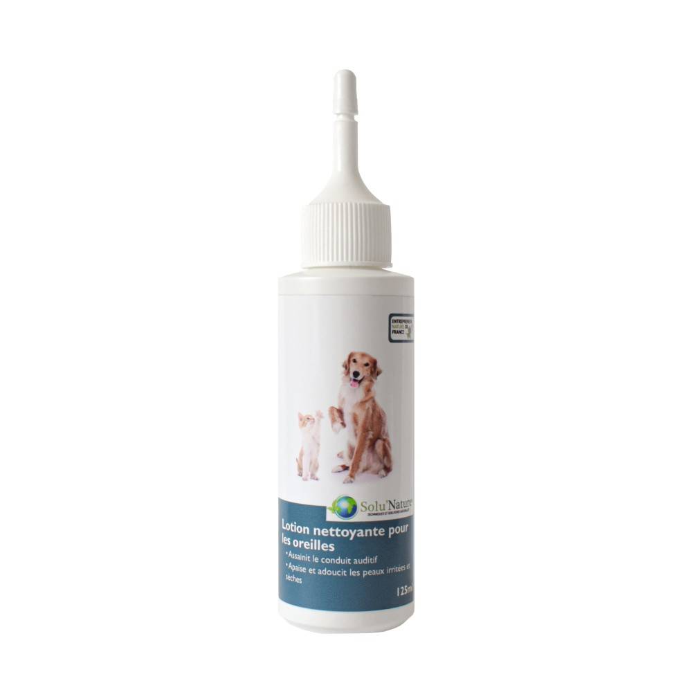 Soin pour les Oreilles Lotion Nettoyante - Solunature 125