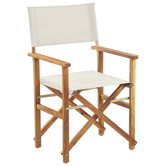 Beliani - Chaise de jardin Tissu Vert CINE - 50x50x91- Beliani - Image 7
