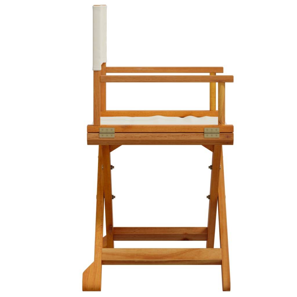 Maison Chic - Lot de 2 Chaises de jardin pliables - Chaises d'extérieur - Chaise pliante de jardin blanc crème tissu-JU12471 - Image 5