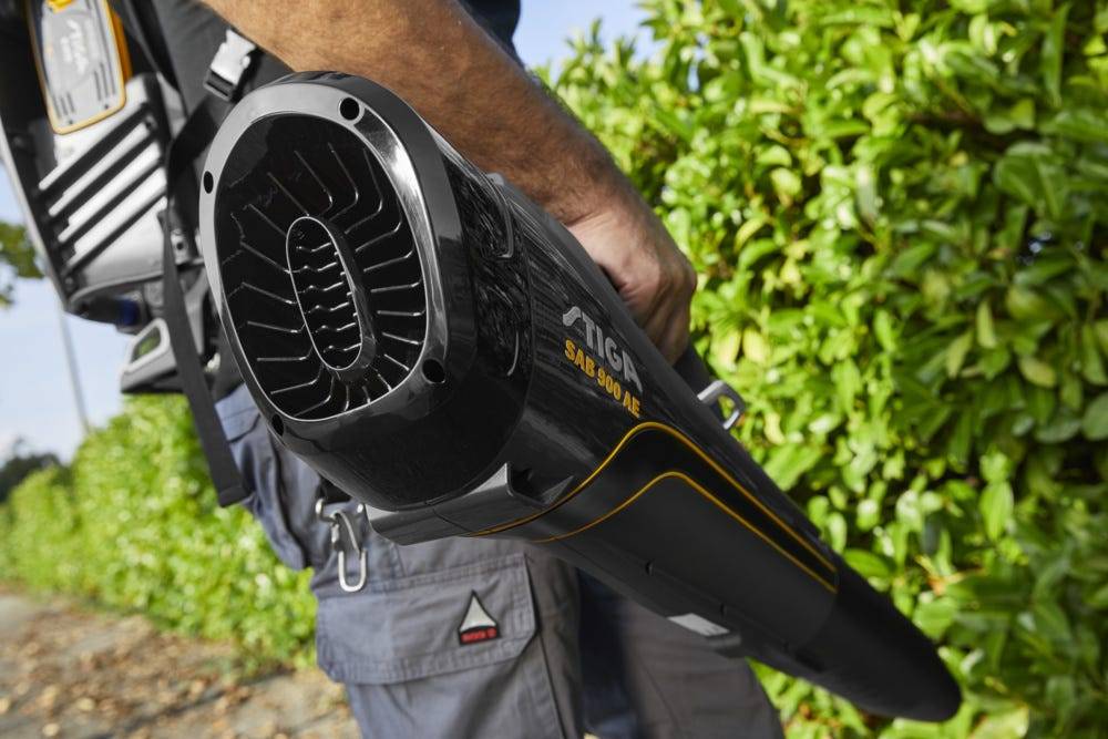 Stiga - Souffleur SAB 900 AE, 800W, autonomie 100 min, léger 2.7 kg, compatible batteries 7.5Ah - STIGA - Image 8