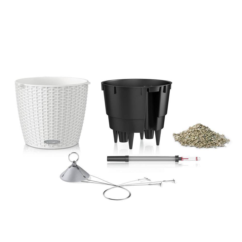 Lechuza - Nido Cottage 28 - kit complet, blanc Ø 27 x 23 Lechuza - Image 2