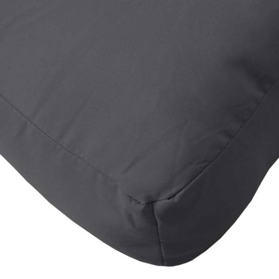 Coussin d'assise pour canapé palette tissu polyester confortable pour salon de jardin Anthracite 60x60 cm – ComfortXL Outdoor Living - Image 5