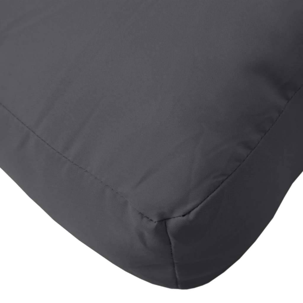 Coussin d'assise pour canapé palette tissu polyester confortable pour salon de jardin Anthracite 60x60 cm – ComfortXL Outdoor Living - Image 5