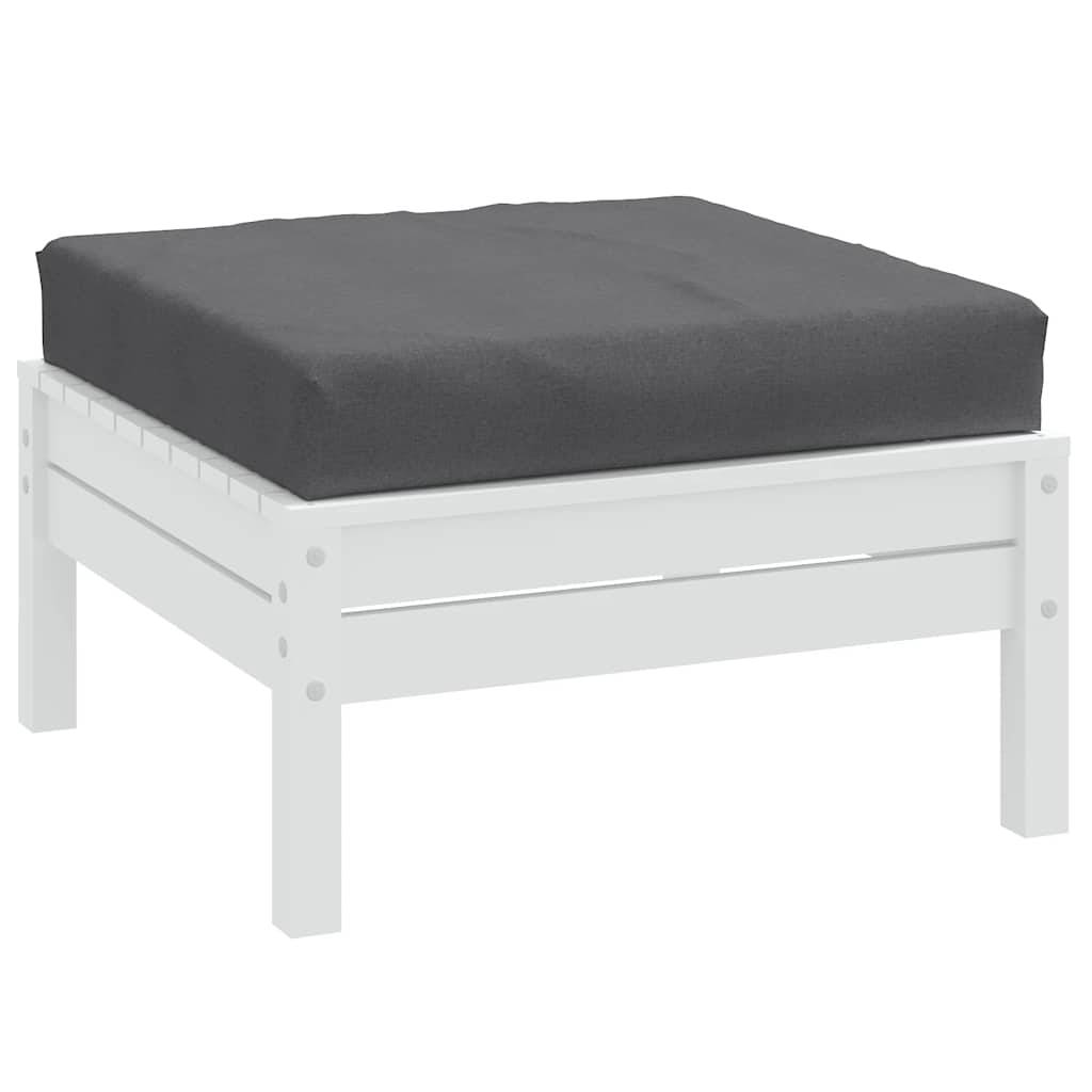 ComfortXL - Coussin d'assise pour canapé palette tissu polyester confortable pour salon de jardin Anthracite 60x60 cm – ComfortXL Outdoor Living