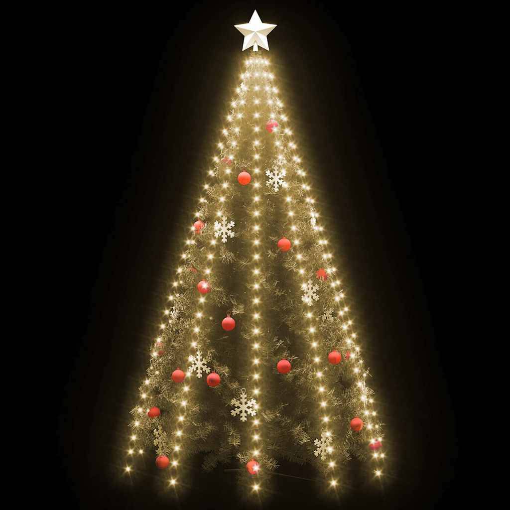 PANGIVO - Guirlande lumineuse sapin PVC vert foncé 300 cm - PANGIVO - Image 3