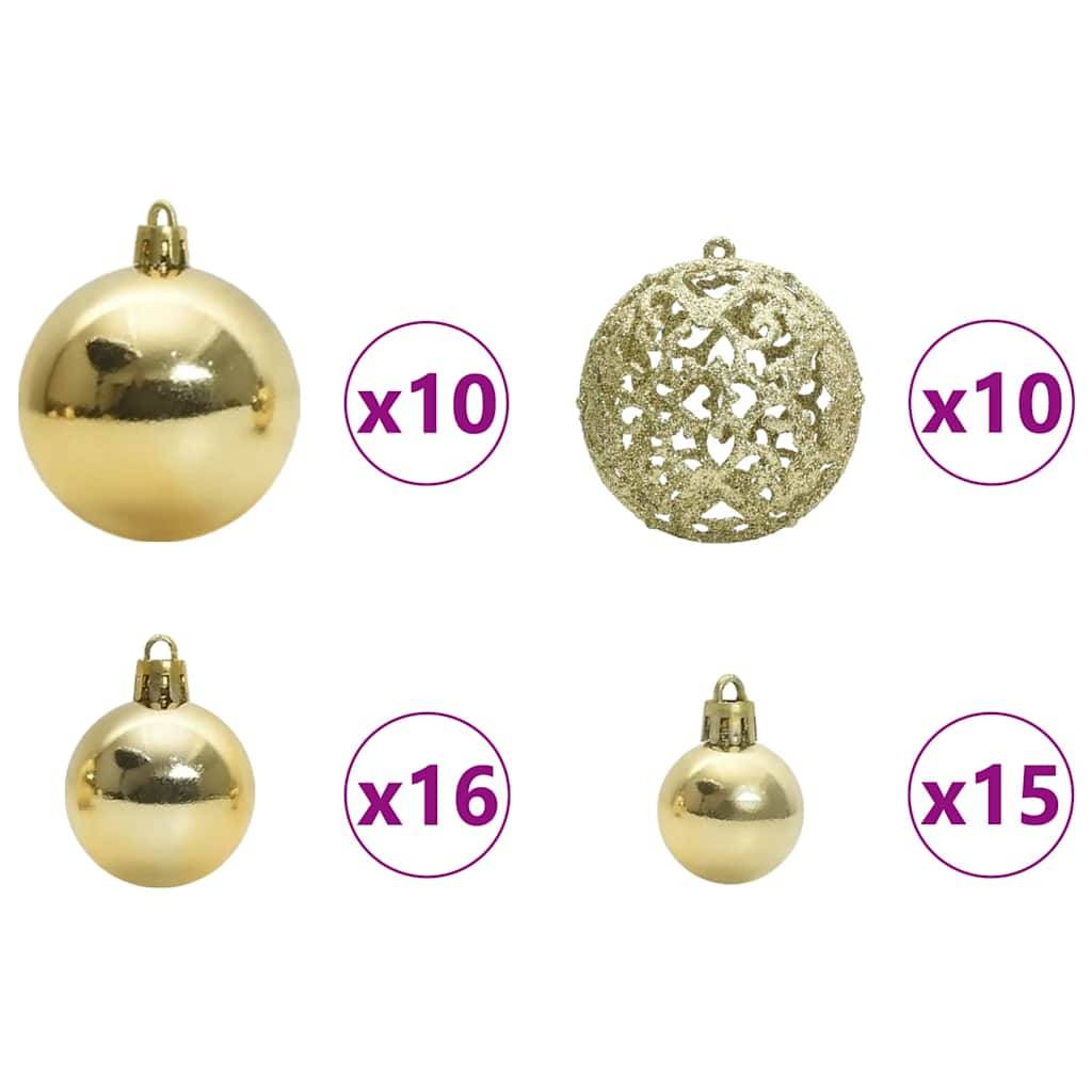 Vidaxl - Sapin de Noël Rose 240 cm PVC vidaXL 3396451 - Image 9