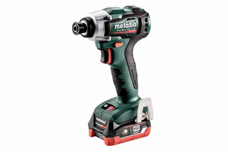 Metabo - Visseuse à chocs METABO 12 V - PowerMaxx SSD 12 BL 2 x 4,0 Ah Li-HD, ASC 55, coffret - 601115800