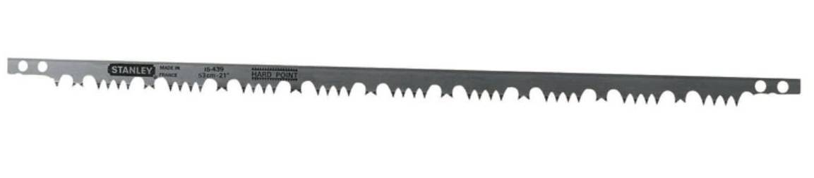 stanley - Lame de scie à bûches à denture américaine HardPoint 530 mm - STANLEY - 1-15-439 - Image 1