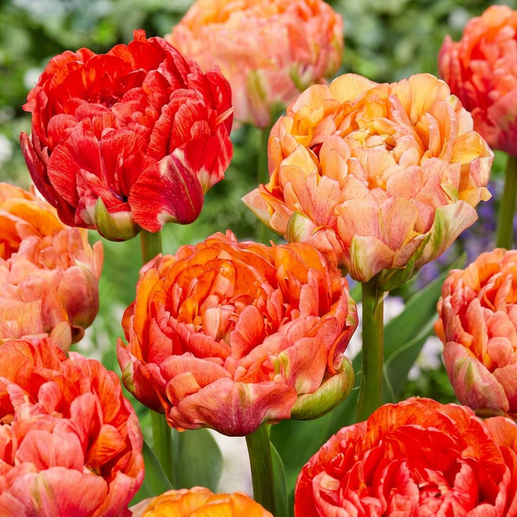 La Green Touch - Tulipe Gudoshnik Double - 12 bulbes - calibre 11/12 - Image 1
