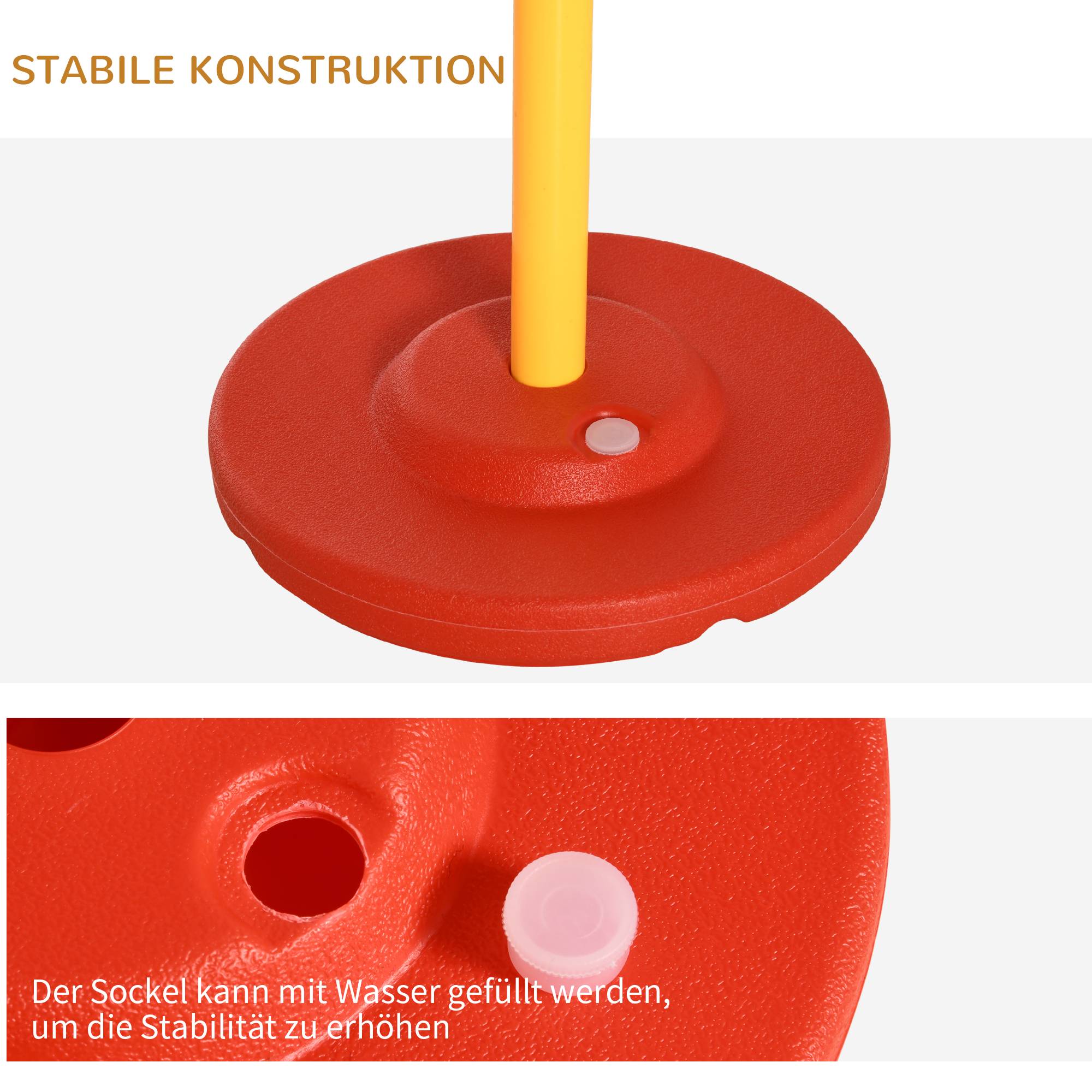 ComfortXL - Kit agilité chien 3 en 1 structure tubulaire avec haies slalom et anneau réglables - ComfortXL Outdoor Living - Image 9