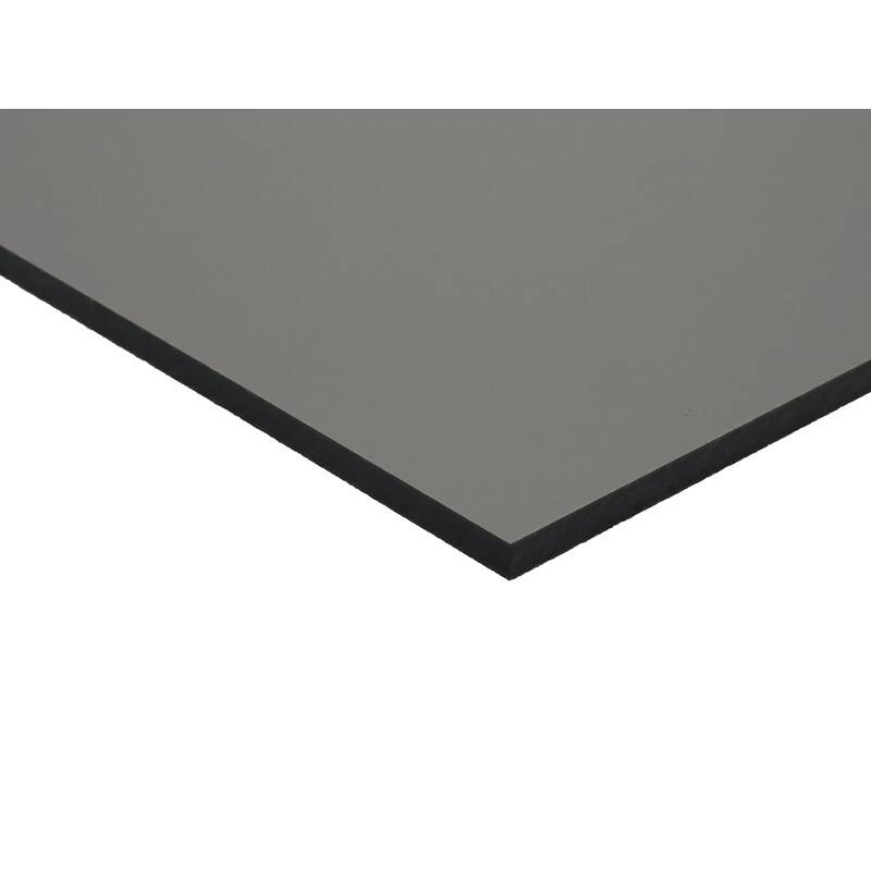 Panneau de bardage stratifié HPL compact - Coloris - Gris Quartz, Epaisseur - 6 mm, Largeur - 130 cm, Longueur - 61 cm - Image 2