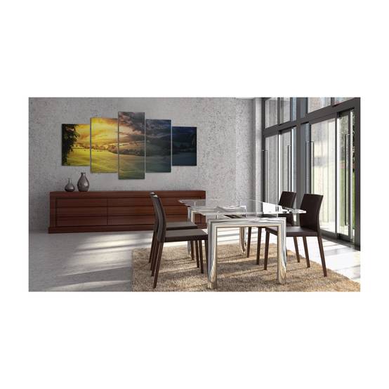 Tableau Imprimé "Entre le Jour & la Nuit" 100 x 200 cm - Image 2