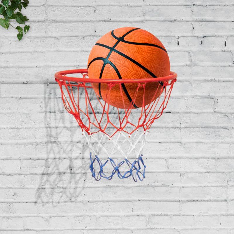 Arceau de Basket-Ball mural MALIBU Diamètre 45 cm et filet – fixation murale incluse BUMBER - Image 6