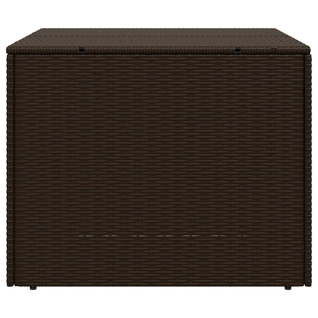 PANGIVO - Coffre de jardin résine tressée marron 80 x 75 x 59 cm - PANGIVO - Image 5