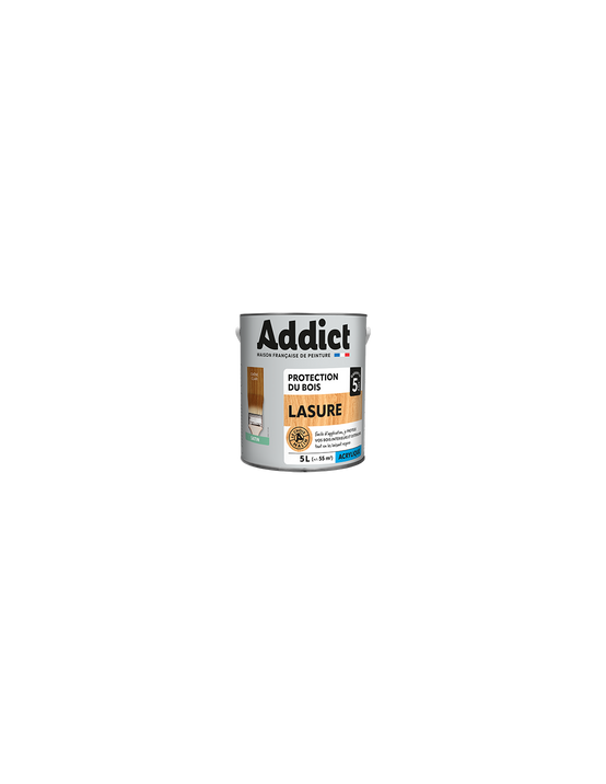 Peinture Lasure Acrylique 5 Litres Chene Clair - Addict - Image 1