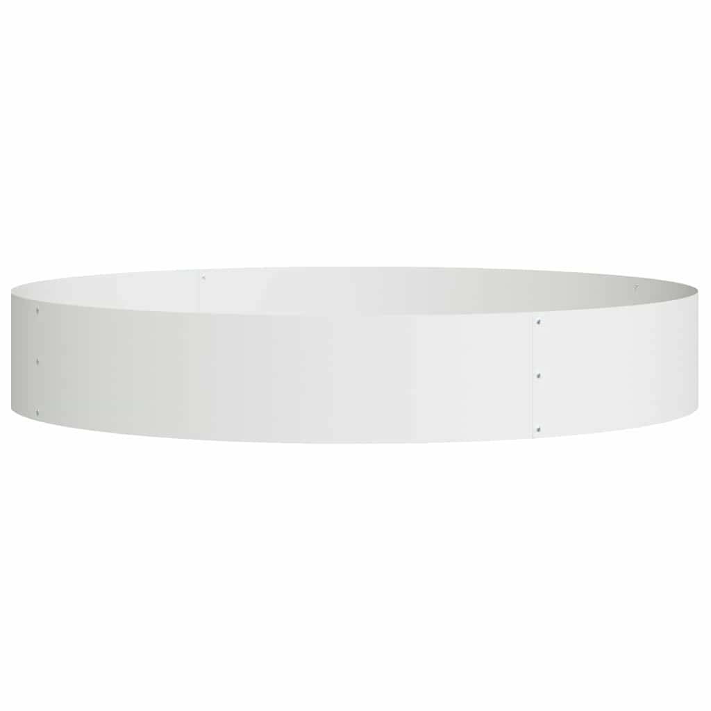 Vidaxl - Anneau de jardinière 5 pcs Blanc 120 x 120 x 20 cm vidaXL 873637 - Image 6