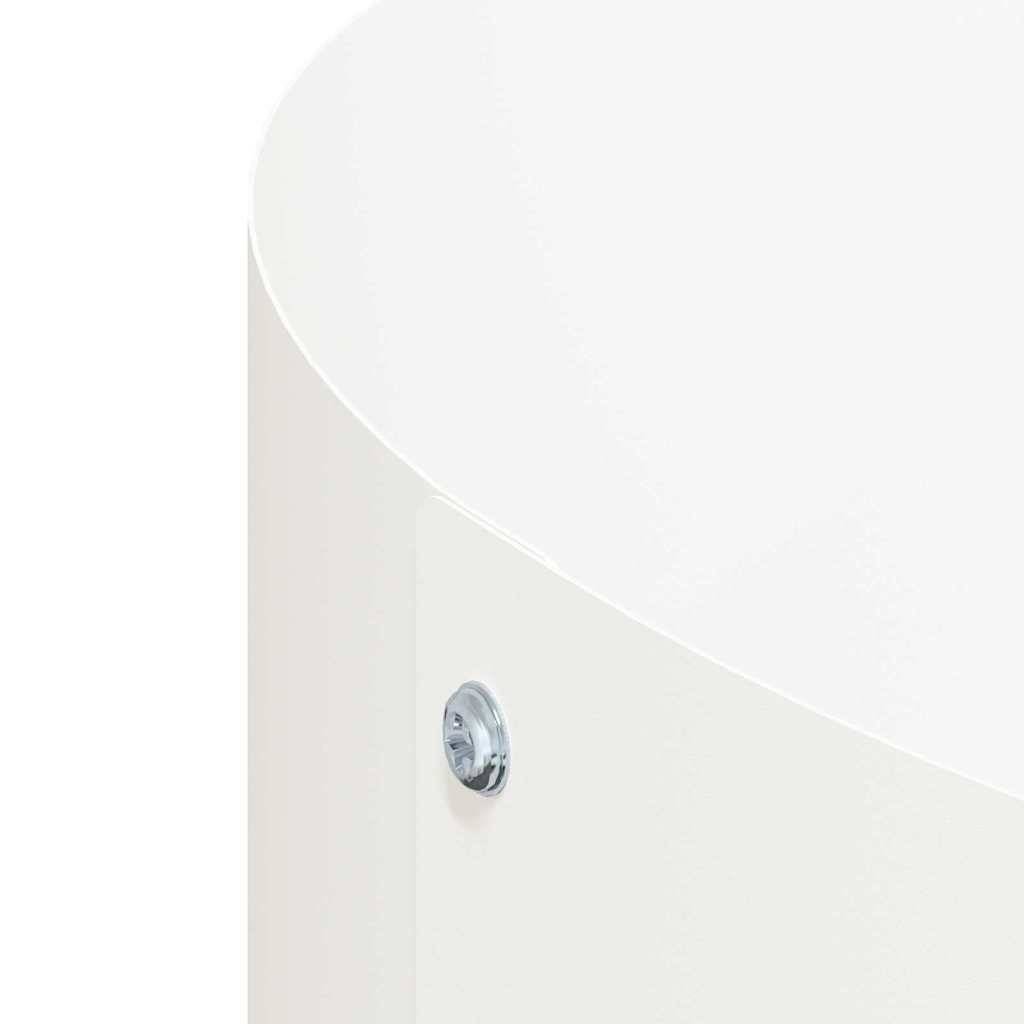 Vidaxl - Anneau de jardinière 5 pcs Blanc 120 x 120 x 20 cm vidaXL 873637 - Image 9
