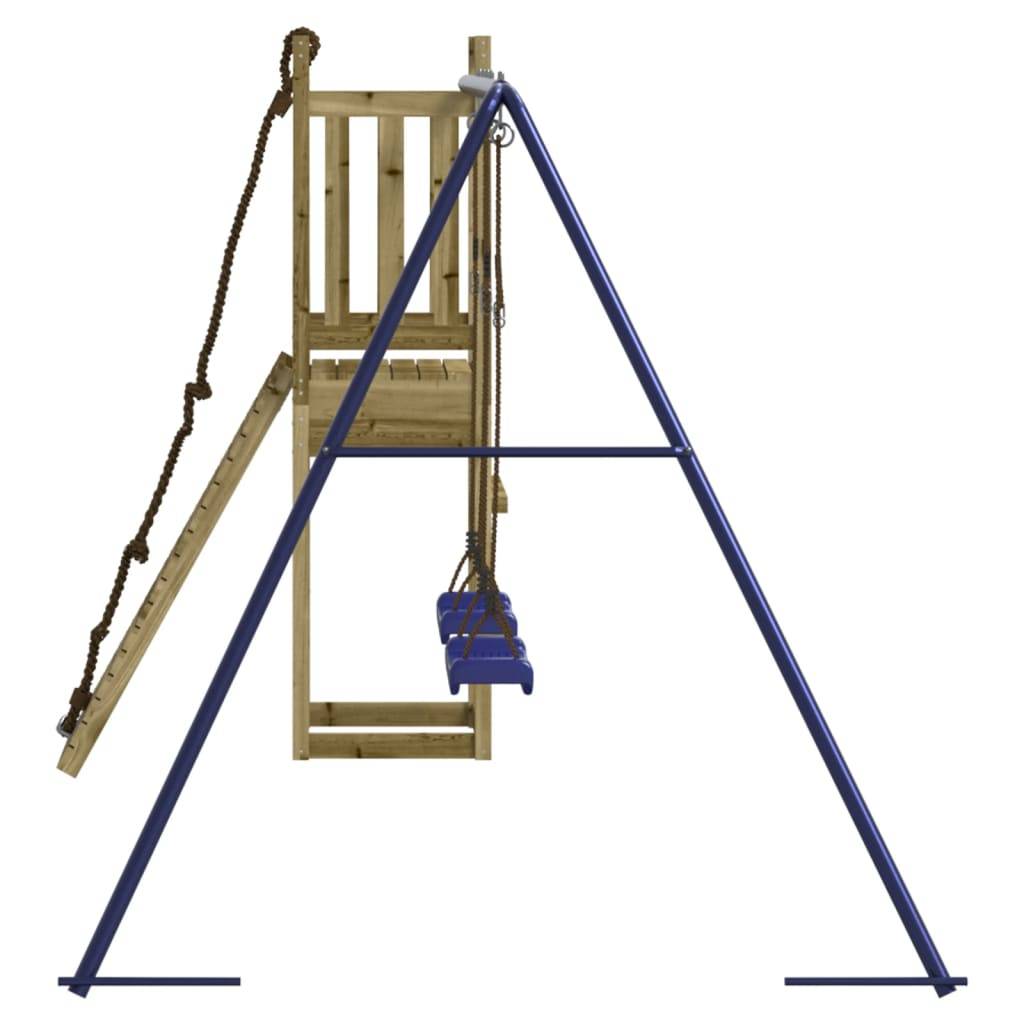 Aire de jeux d'extérieur - Jeu Plein air enfant bois de pin imprégné-JU1580 - Image 5