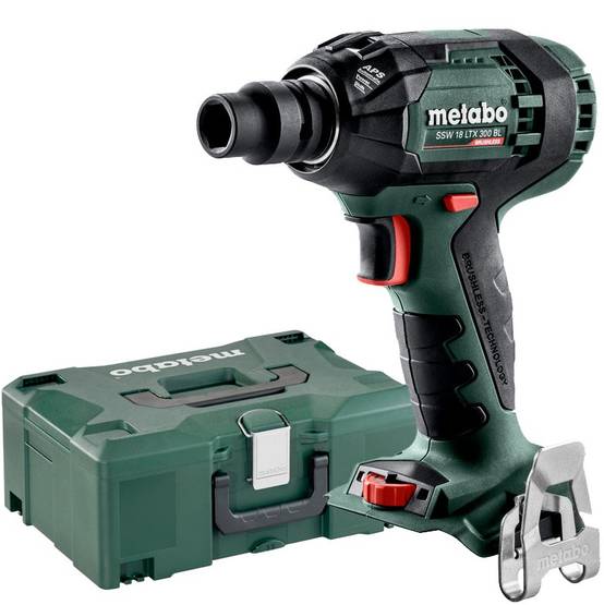 Metabo - Visseuse à chocs 18V SSW 18 LTX 300 BL (sans batterie ni chargeur) + coffret MetaBox 145 - METABO - 602395840 - Image 1