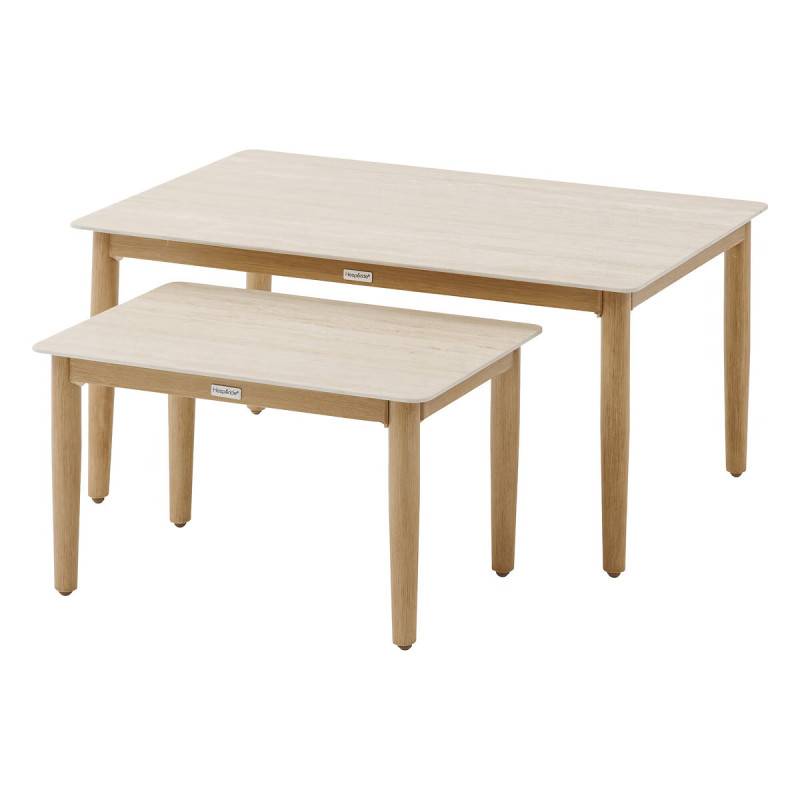 Hesperide - Salon 5 places Orissa effet bois brossé vert olive – Hespéride - Image 7