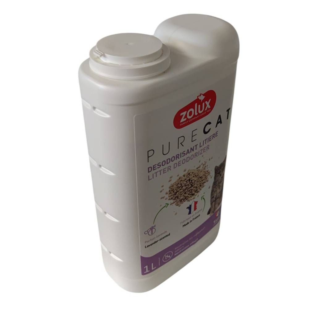 Zolux - Désodorisant pour litière fraîcheur lavande 1 litre  pour chat - Image 5
