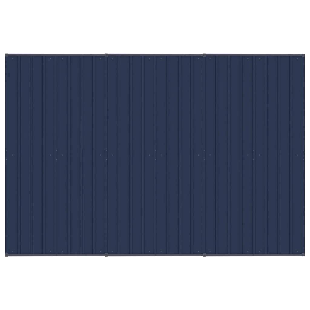 Vidaxl - Chenil d'extérieur avec toit pour chiens Acier 5,53 m² vidaXL 3097966 - Image 6