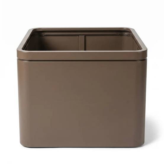 Pot INFINITY SQUARE 80x60cm taupe - Image 1