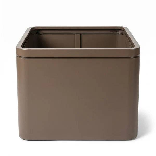 Pot INFINITY SQUARE 80x60cm taupe - Image 1