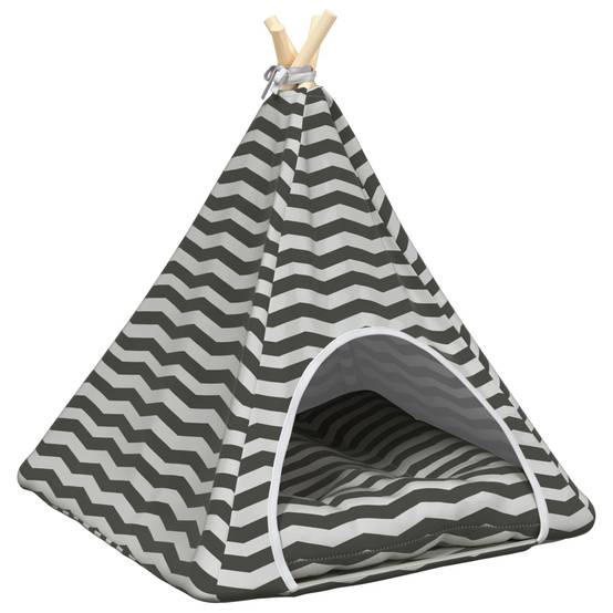 Vidaxl - Teepee pour animaux de compagnie avec coussin 60 x 60 x 70 cm vidaXL 42020257 - Image 2