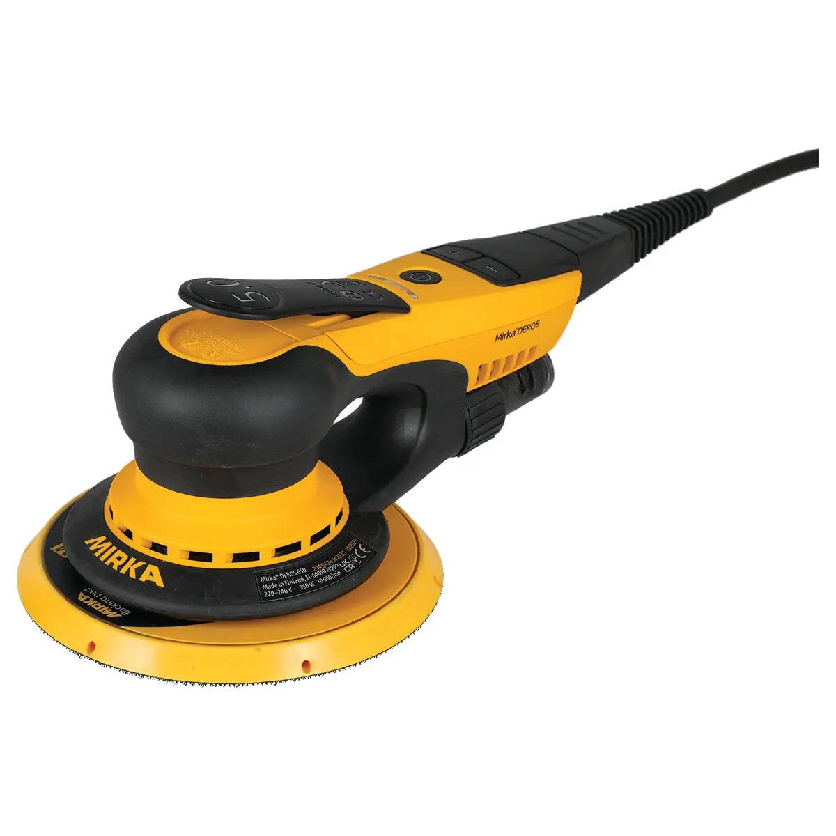 Mirka - Ponceuse excentrique 220V 650CV - Ø 125/150 mm - Deros MIRKA - en coffret de transport - MID5650202CA - Image 4