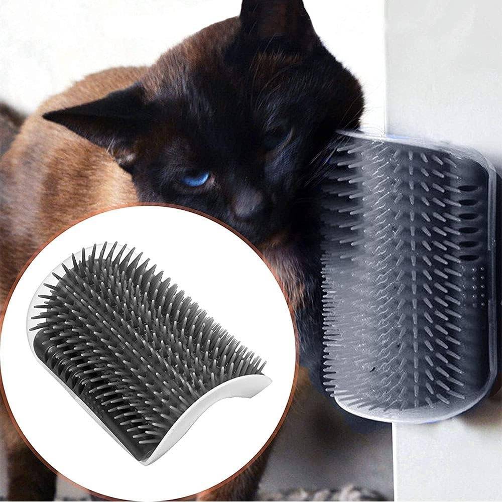 Peigne pour chat-Lot de 4 brosses d'angle pour chat auto-massantes - Living123 - Image 5